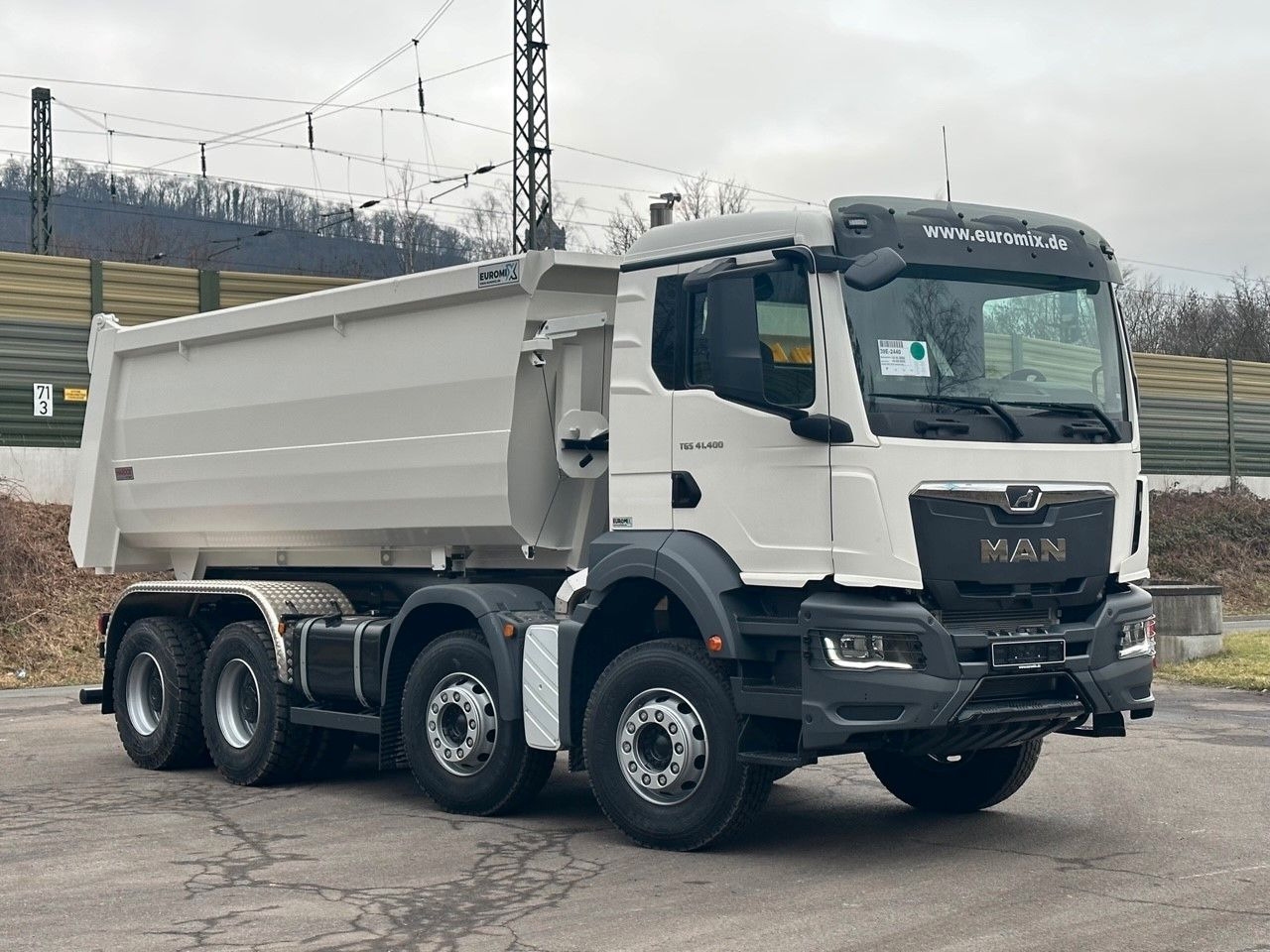 MAN TGS 41.400 8x4 / EUROMIX MTP 20m³/ EURO 5 - Komunalni tovornjak: slika 1 MAN TGS 41.400 8x4 / EUROMIX MTP 20m³/ EURO 5 - Komunalni tovornjak: slika 1