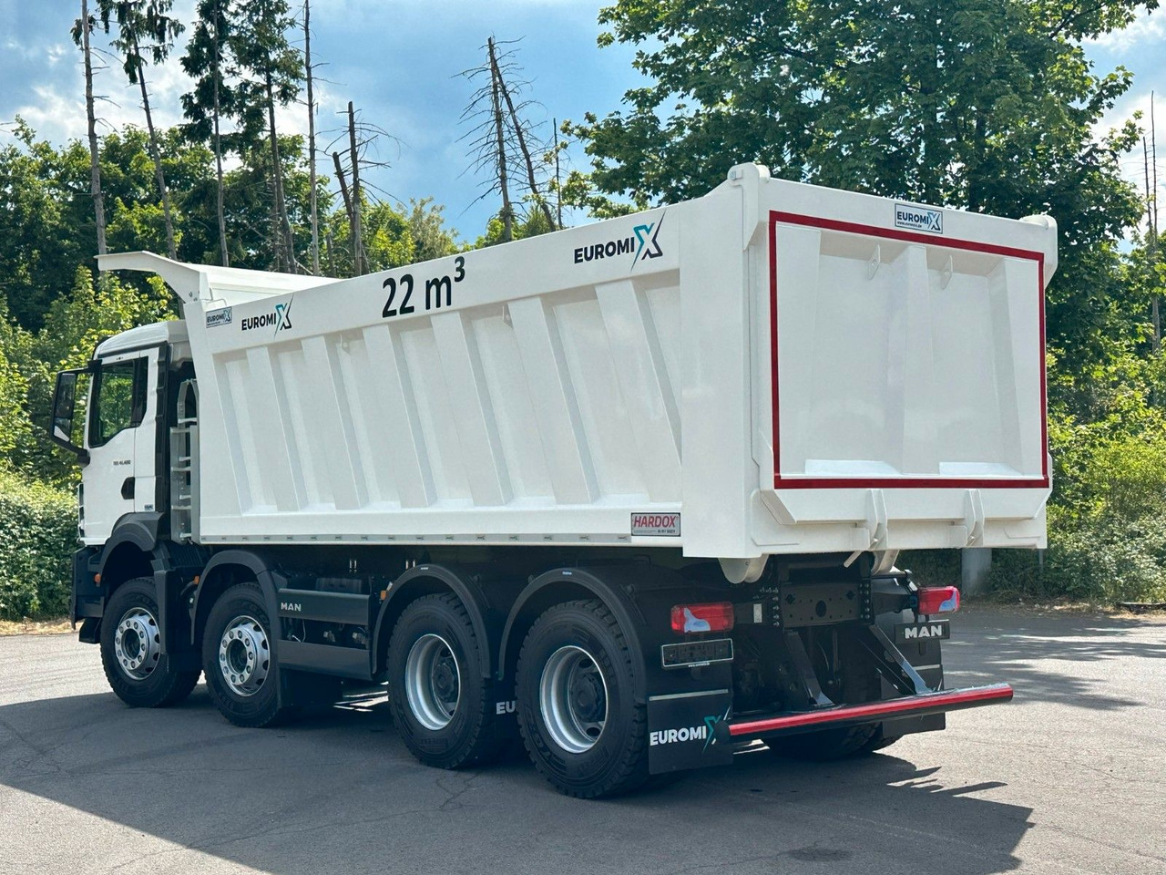 MAN TGS 41.400 8x4 / EUROMIX MTP 22m³/ Eckige Mulde - Tovornjak prekucnik: slika 4 MAN TGS 41.400 8x4 / EUROMIX MTP 22m³/ Eckige Mulde - Tovornjak prekucnik: slika 4