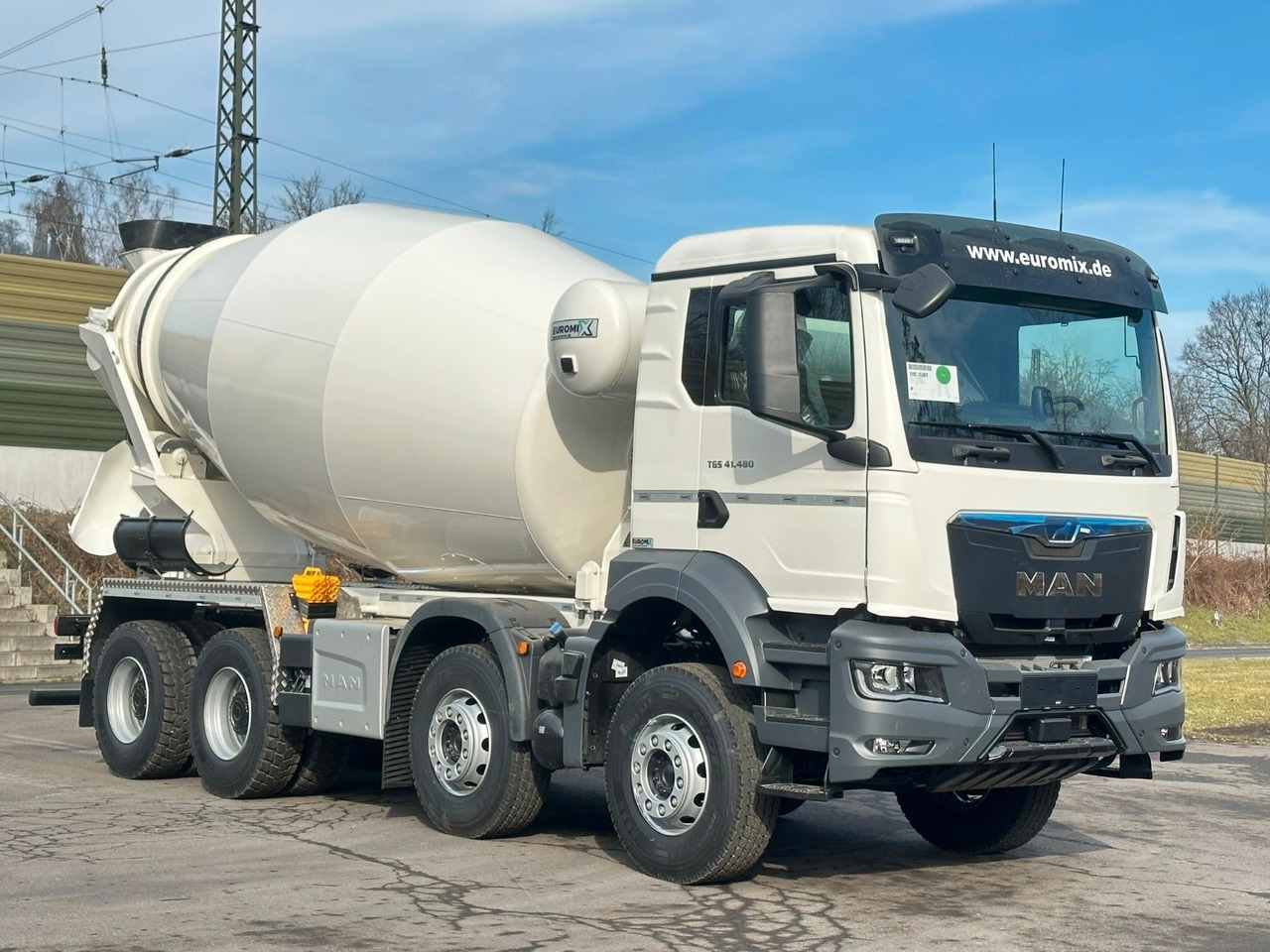 MAN TGS 41.480 8x4 /Euro6e Euromix EM 12 R - Avtomešalec: slika 1 MAN TGS 41.480 8x4 /Euro6e Euromix EM 12 R - Avtomešalec: slika 1