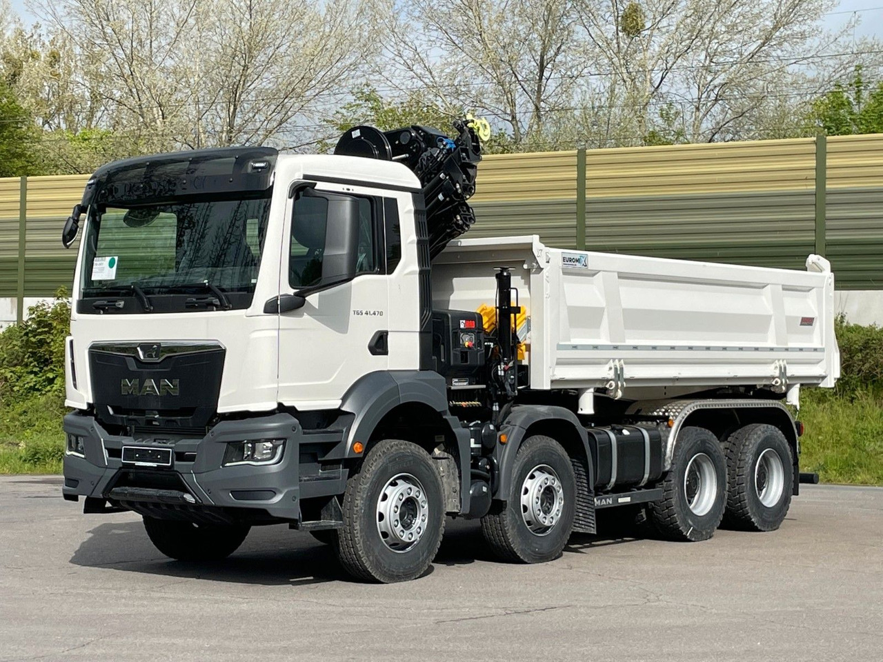 MAN TGS 41.480 8x4/Euro6e Euromix Kipper Hiab 228-6 - Tovornjak prekucnik, Tovornjak z dvigalom: slika 2 MAN TGS 41.480 8x4/Euro6e Euromix Kipper Hiab 228-6 - Tovornjak prekucnik, Tovornjak z dvigalom: slika 2