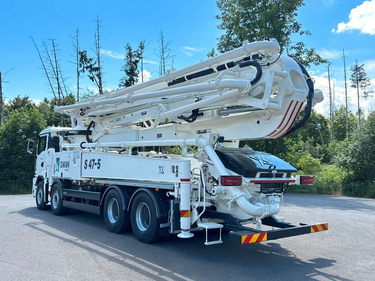 MAN TGS 41.520 8x4 SWAN TSP 47-5 160RZ ( 47m ) - Avtomešalec: slika 4 MAN TGS 41.520 8x4 SWAN TSP 47-5 160RZ ( 47m ) - Avtomešalec: slika 4