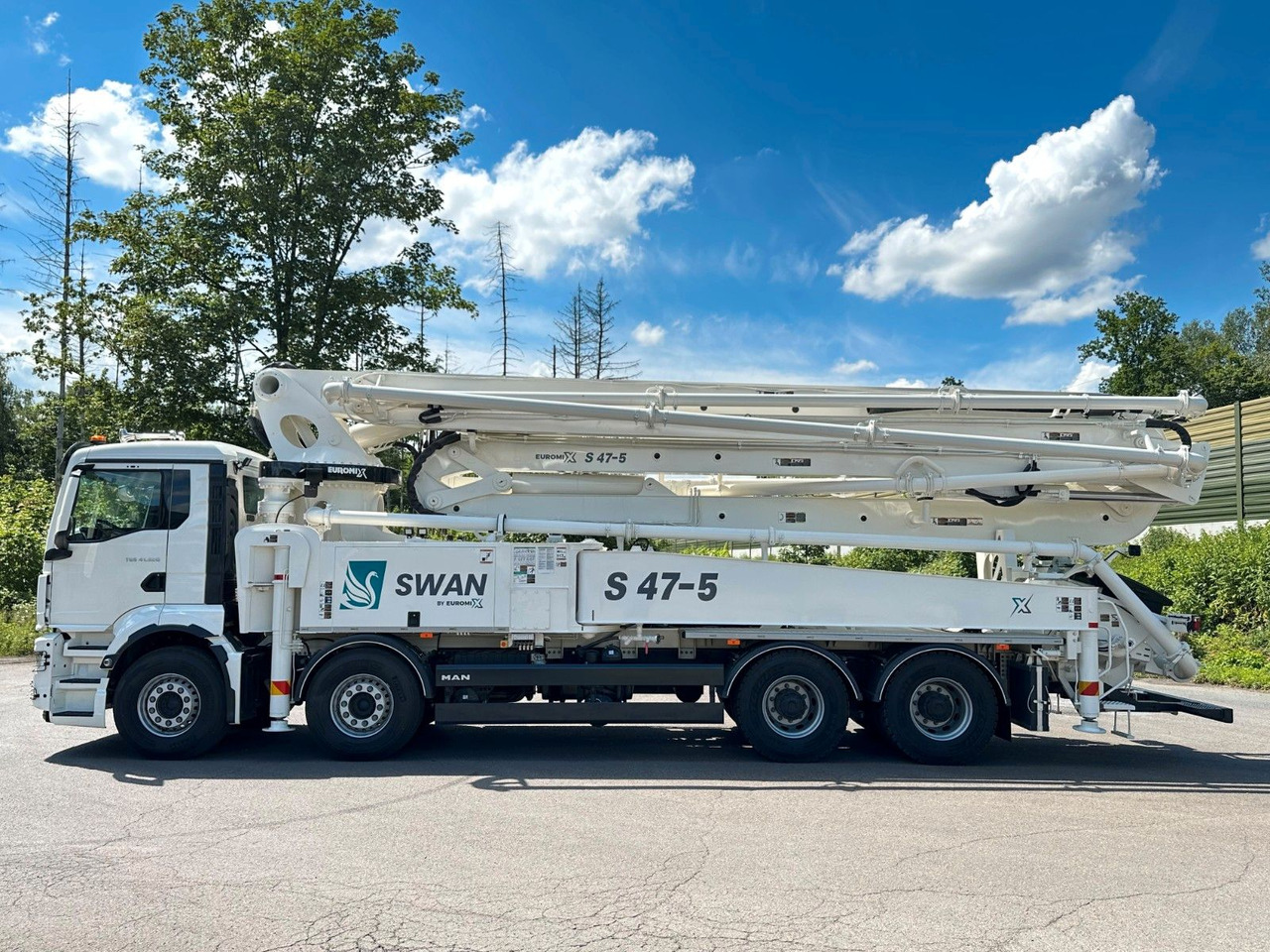 MAN TGS 41.520 8x4 SWAN TSP 47-5 160RZ ( 47m ) - Črpalka za beton: slika 3 MAN TGS 41.520 8x4 SWAN TSP 47-5 160RZ ( 47m ) - Črpalka za beton: slika 3
