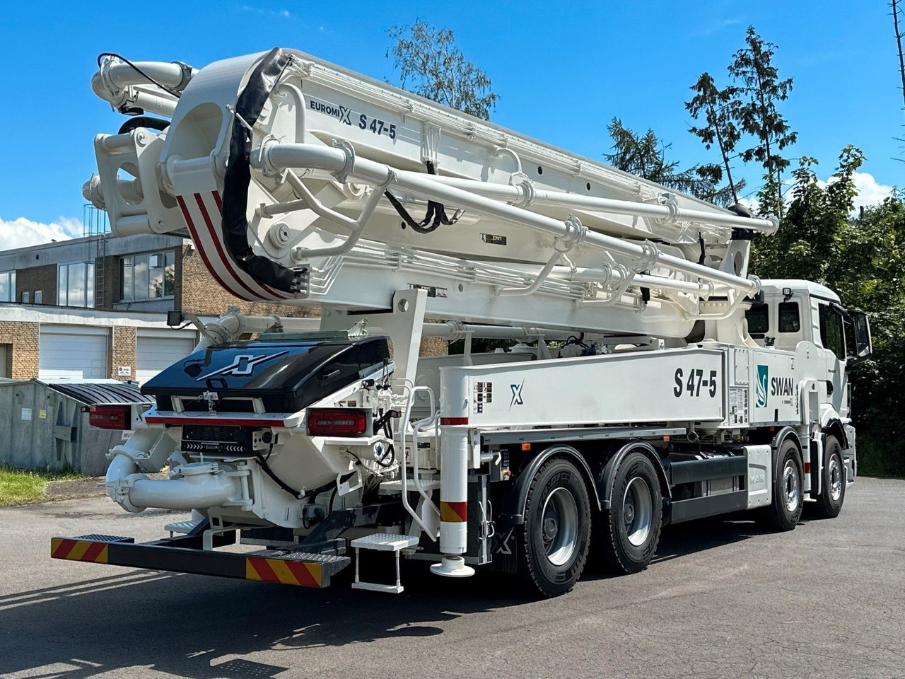 MAN TGS 41.520 8x4 SWAN TSP 47-5 160RZ ( 47m ) - Avtomešalec: slika 5 MAN TGS 41.520 8x4 SWAN TSP 47-5 160RZ ( 47m ) - Avtomešalec: slika 5