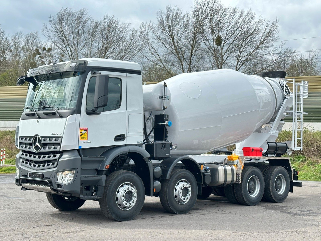 Mercedes-Benz 4145 8X4 EuromixMTP EM 10 Fahrmischer - Avtomešalec: slika 4 Mercedes-Benz 4145 8X4 EuromixMTP EM 10 Fahrmischer - Avtomešalec: slika 4