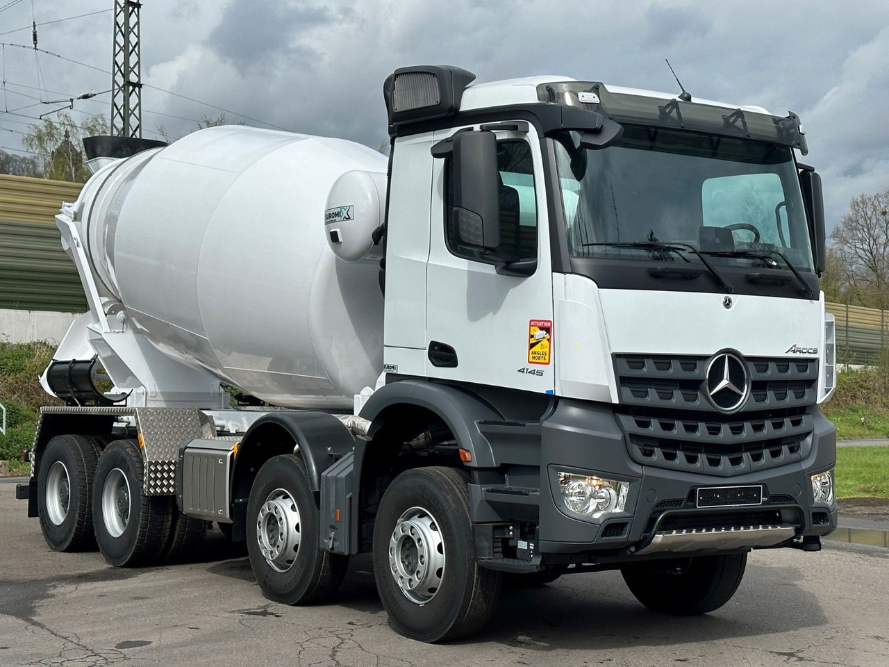 Mercedes-Benz 4145 8X4 EuromixMTP EM 10 Fahrmischer - Avtomešalec: slika 1 Mercedes-Benz 4145 8X4 EuromixMTP EM 10 Fahrmischer - Avtomešalec: slika 1
