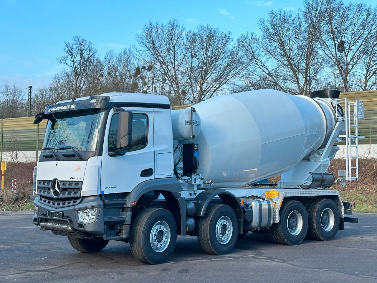 Mercedes-Benz Arocs 5 3743 8X4 / Euro6e EuromixMTP EM 10 L - Avtomešalec: slika 1 Mercedes-Benz Arocs 5 3743 8X4 / Euro6e EuromixMTP EM 10 L - Avtomešalec: slika 1