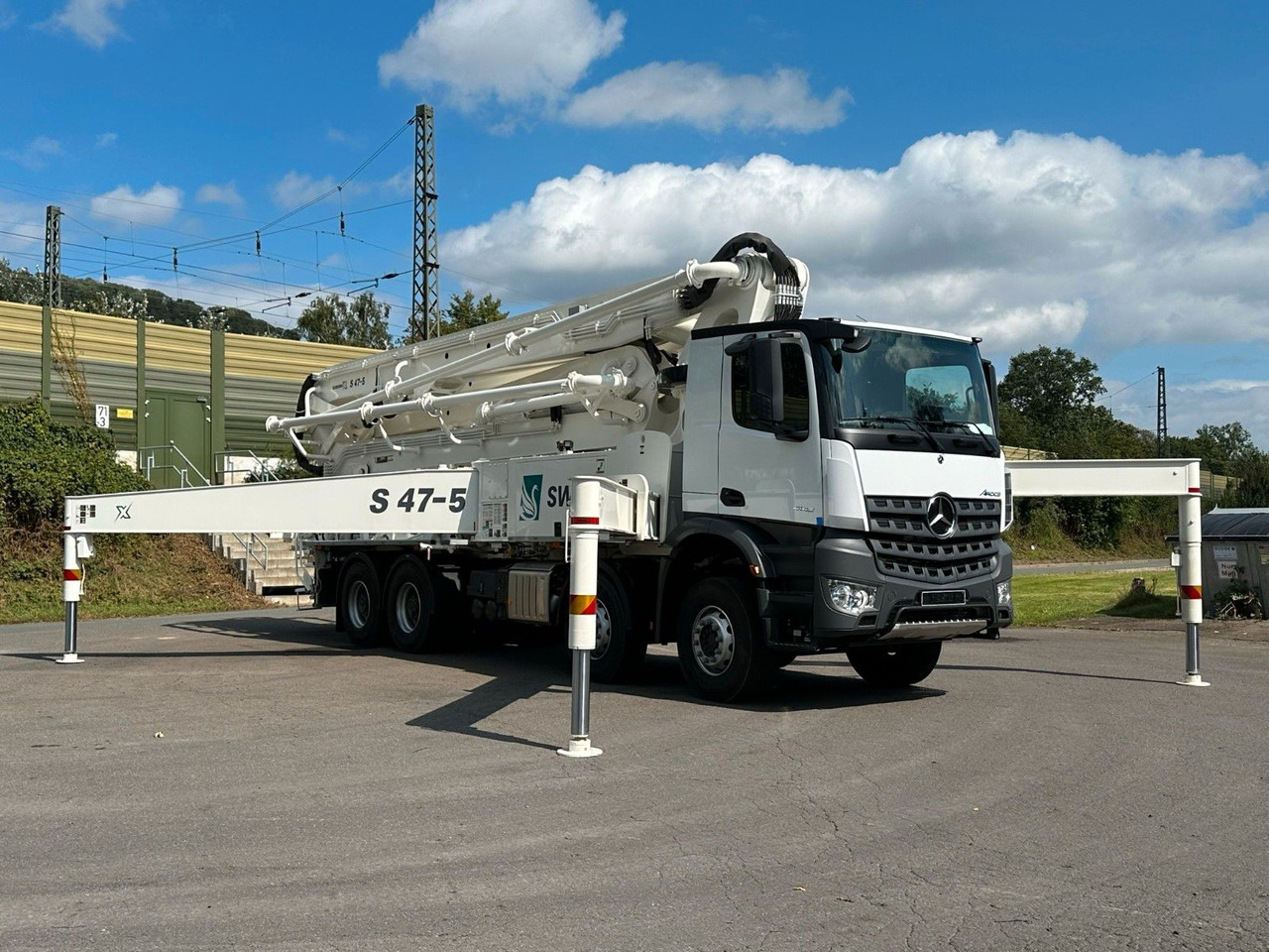 Mercedes-Benz Arocs 5 4142  8x4 SWAN TSP 47-5 160RZ ( 47m ) lizing Mercedes-Benz Arocs 5 4142  8x4 SWAN TSP 47-5 160RZ ( 47m ): slika 19