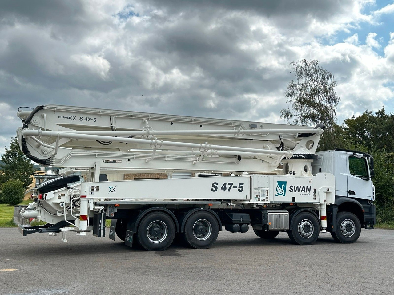 Mercedes-Benz Arocs 5 4142  8x4 SWAN TSP 47-5 160RZ ( 47m ) lizing Mercedes-Benz Arocs 5 4142  8x4 SWAN TSP 47-5 160RZ ( 47m ): slika 8