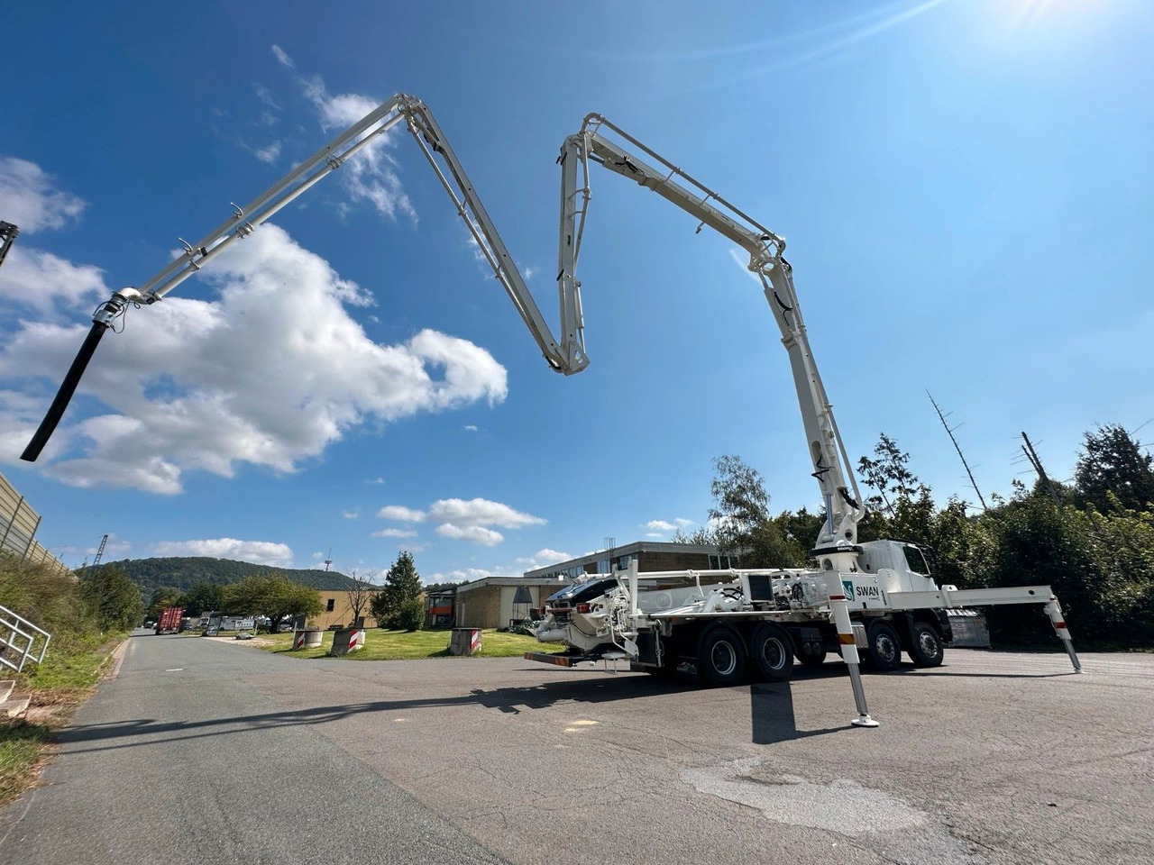 Črpalka za beton Mercedes-Benz Arocs 5 4142  8x4 SWAN TSP 47-5 160RZ ( 47m ): slika 24