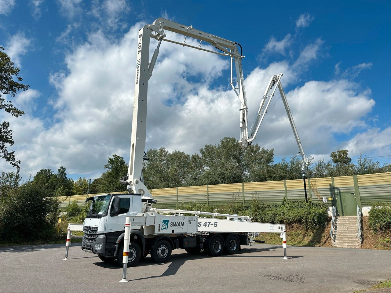 Mercedes-Benz Arocs 5 4142  8x4 SWAN TSP 47-5 160RZ ( 47m ) lizing Mercedes-Benz Arocs 5 4142  8x4 SWAN TSP 47-5 160RZ ( 47m ): slika 22
