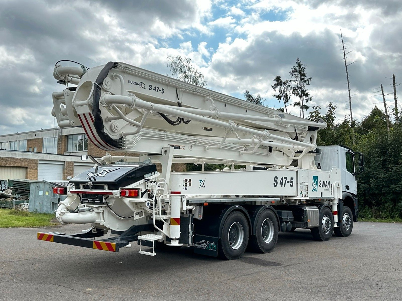 Mercedes-Benz Arocs 5 4142  8x4 SWAN TSP 47-5 160RZ ( 47m ) lizing Mercedes-Benz Arocs 5 4142  8x4 SWAN TSP 47-5 160RZ ( 47m ): slika 7