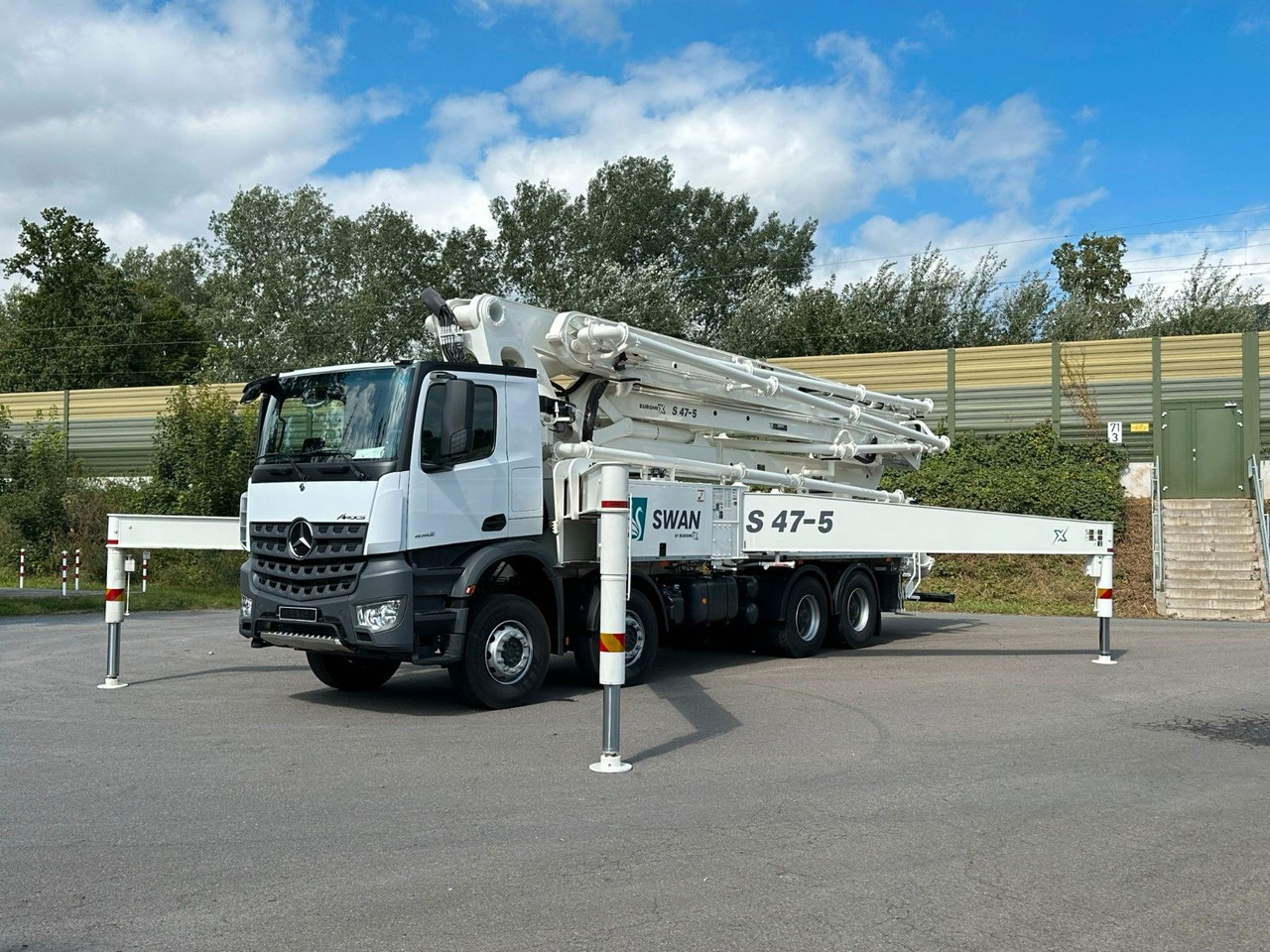 Mercedes-Benz Arocs 5 4142  8x4 SWAN TSP 47-5 160RZ ( 47m ) lizing Mercedes-Benz Arocs 5 4142  8x4 SWAN TSP 47-5 160RZ ( 47m ): slika 14