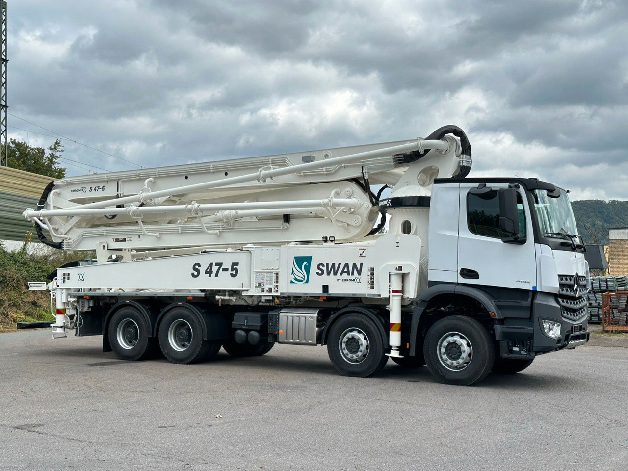 Mercedes-Benz Arocs 5 4142  8x4 SWAN TSP 47-5 160RZ ( 47m ) lizing Mercedes-Benz Arocs 5 4142  8x4 SWAN TSP 47-5 160RZ ( 47m ): slika 10