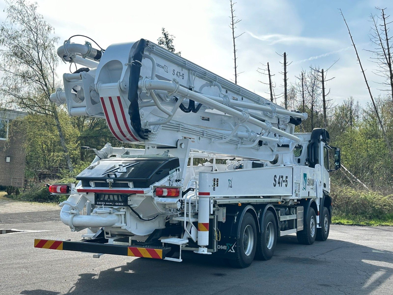 Mercedes-Benz Arocs 5 4542 8x4 SWAN TSP 47-5 160RZ ( 47m ) - Avtomešalec: slika 5 Mercedes-Benz Arocs 5 4542 8x4 SWAN TSP 47-5 160RZ ( 47m ) - Avtomešalec: slika 5