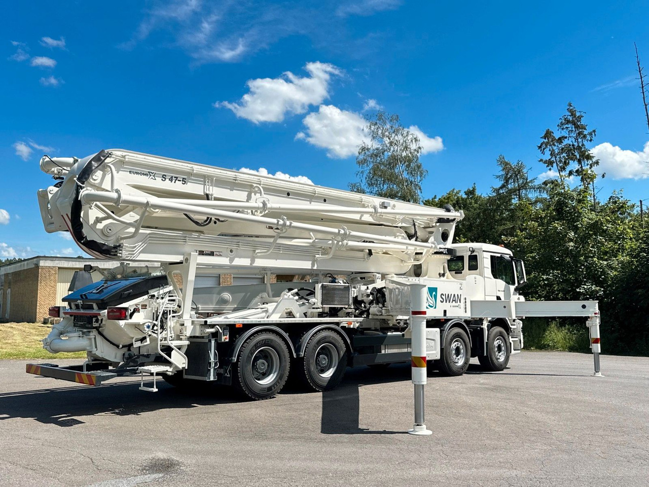 Volvo FMX 500 8x4 SWAN 47m Betonpumpe EuromixMTP - Črpalka za beton: slika 4 Volvo FMX 500 8x4 SWAN 47m Betonpumpe EuromixMTP - Črpalka za beton: slika 4