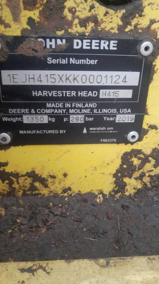 John Deere 1270 E - Gozdarski kombajn: slika 5 John Deere 1270 E - Gozdarski kombajn: slika 5
