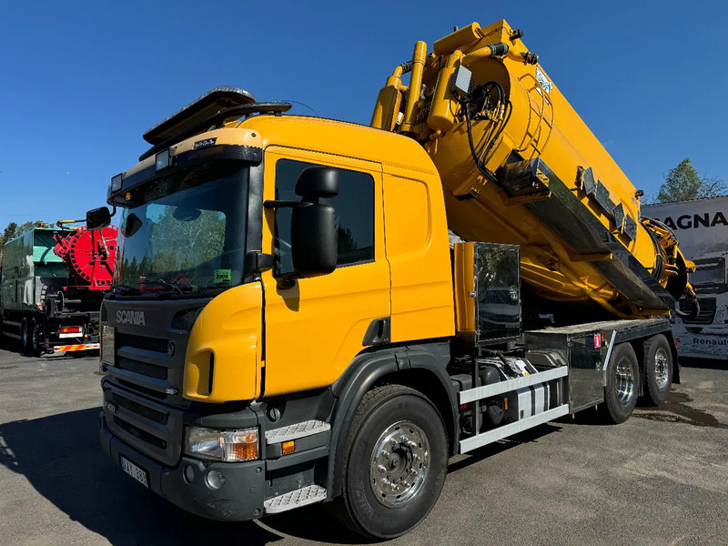 Scania P400 ADR, Combi Vacuum/Pressure 14m3 (2+4+8), 2009 - Vakuumski tovornjak: slika 3 Scania P400 ADR, Combi Vacuum/Pressure 14m3 (2+4+8), 2009 - Vakuumski tovornjak: slika 3