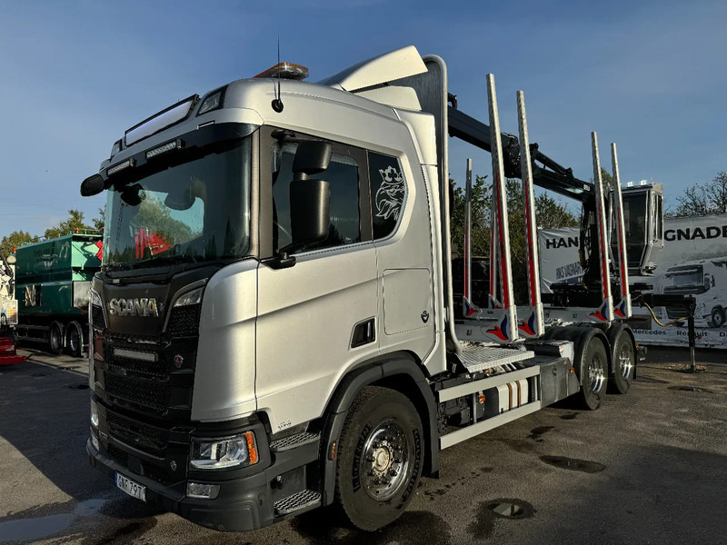 Scania R730 V8 6X4, Retarder,Timber-truck + Kesla, 2020 - Tovornjak za prevoz lesa, Tovornjak z dvigalom: slika 3 Scania R730 V8 6X4, Retarder,Timber-truck + Kesla, 2020 - Tovornjak za prevoz lesa, Tovornjak z dvigalom: slika 3