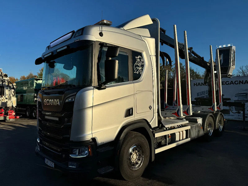 Scania R730 V8 6X4, Retarder, Timber-truck + Kesla, 2020 - Tovornjak za prevoz lesa, Tovornjak z dvigalom: slika 4 Scania R730 V8 6X4, Retarder, Timber-truck + Kesla, 2020 - Tovornjak za prevoz lesa, Tovornjak z dvigalom: slika 4