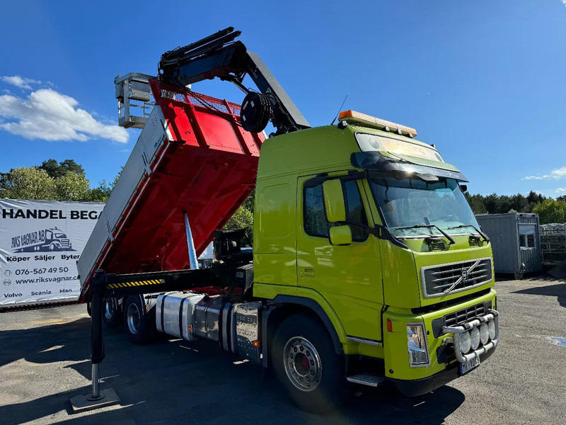 Volvo 6x2, Skylift-truck with Tipper & Bucket, 2009 - Tovornjak, Tovornjak z dvigalom: slika 5 Volvo 6x2, Skylift-truck with Tipper & Bucket, 2009 - Tovornjak, Tovornjak z dvigalom: slika 5