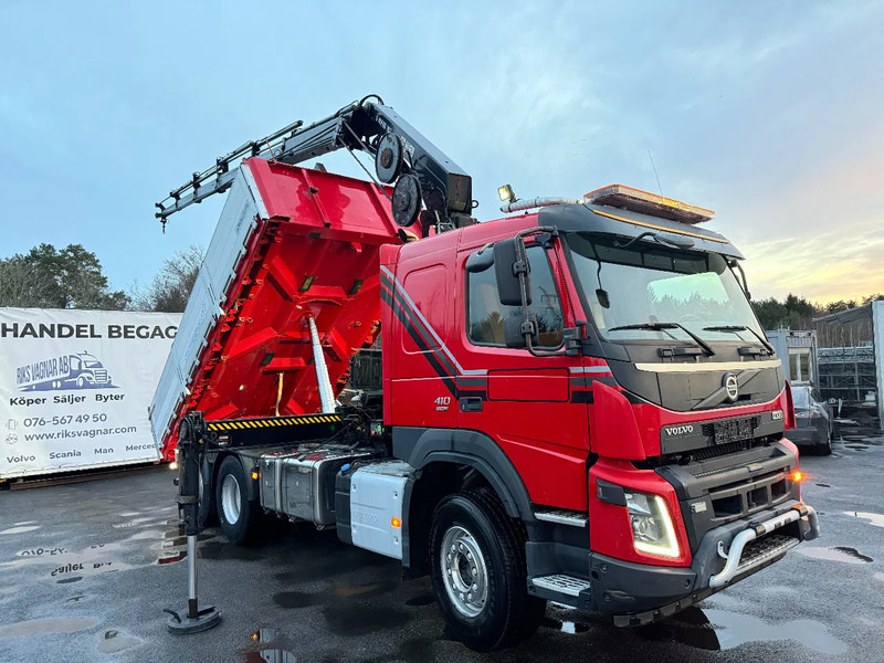 Volvo FMX 410 6x2*4, Tipper & Crane, 2015 - Tovornjak prekucnik, Tovornjak z dvigalom: slika 1 Volvo FMX 410 6x2*4, Tipper & Crane, 2015 - Tovornjak prekucnik, Tovornjak z dvigalom: slika 1