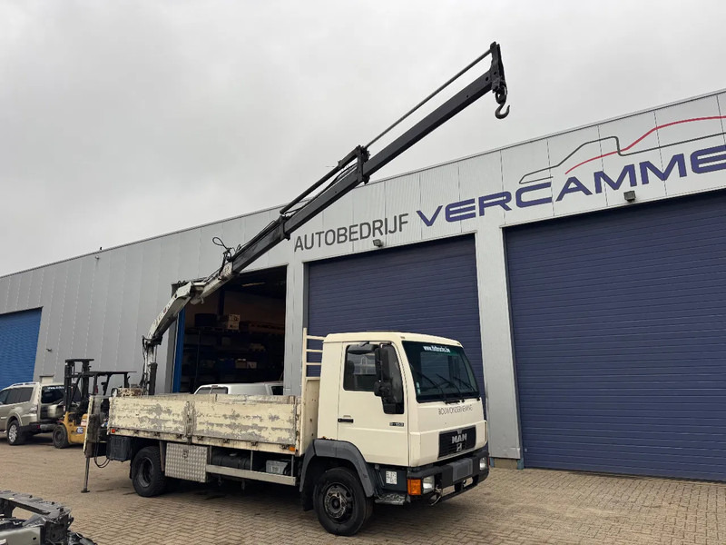 MAN L2000 **9.153-BELGIAN TRUCK** - Tovornjak s kesonom, Tovornjak z dvigalom: slika 1 MAN L2000 **9.153-BELGIAN TRUCK** - Tovornjak s kesonom, Tovornjak z dvigalom: slika 1