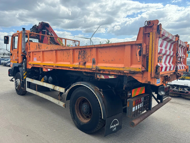 Tovornjak prekucnik, Tovornjak z dvigalom MAN ME 18.250 4X4 **4X4-TIPPER+PALFINGER PK7501-BELGIAN TRUCK**: slika 14