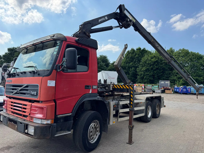 Volvo FM 12.380 **6X6-BELGIAN TRUCK-FULL STEEL-BIG AXXLE** - Kotalni prekucni tovornjak, Tovornjak z dvigalom: slika 1 Volvo FM 12.380 **6X6-BELGIAN TRUCK-FULL STEEL-BIG AXXLE** - Kotalni prekucni tovornjak, Tovornjak z dvigalom: slika 1