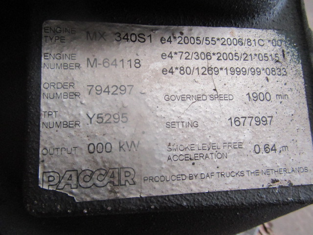 DAF XF 105 460 (MX340SI) POWER STEERING PUMP P/NO 1687826 - Krmarjenje za Tovornjak: slika 3 DAF XF 105 460 (MX340SI) POWER STEERING PUMP P/NO 1687826 - Krmarjenje za Tovornjak: slika 3