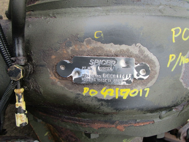 DENNIS ELITE II SPICER REAR AXLE P/NO 981071/ P04217017 - Os in deli za Komunalno/ Posebno vozilo: slika 4 DENNIS ELITE II SPICER REAR AXLE P/NO 981071/ P04217017 - Os in deli za Komunalno/ Posebno vozilo: slika 4