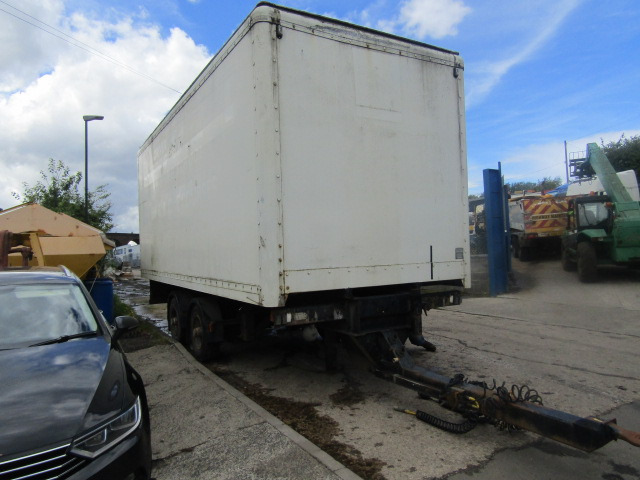 DRAWBAR BOX VAN TRAILER TANDEM AXLE (EX DRIVING SCHOOL MOT EXPIRED) - Prikolica zabojnik: slika 2 DRAWBAR BOX VAN TRAILER TANDEM AXLE (EX DRIVING SCHOOL MOT EXPIRED) - Prikolica zabojnik: slika 2