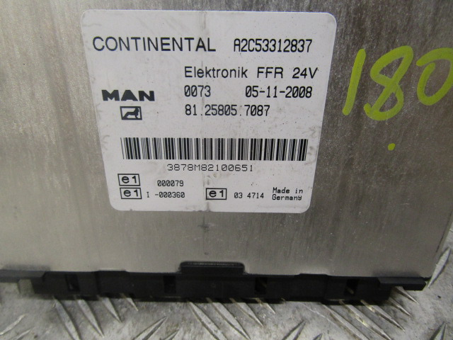 MAN TGL/TGM FFR UNIT ECU P/NO 81.25805.7087 - ECU za Tovornjak: slika 2 MAN TGL/TGM FFR UNIT ECU P/NO 81.25805.7087 - ECU za Tovornjak: slika 2