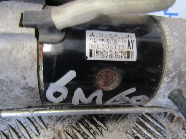 MITSUBISHI 6M60 STARTER MOTOR P/NO ME308176 - Električni sistem za Tovornjak: slika 2 MITSUBISHI 6M60 STARTER MOTOR P/NO ME308176 - Električni sistem za Tovornjak: slika 2