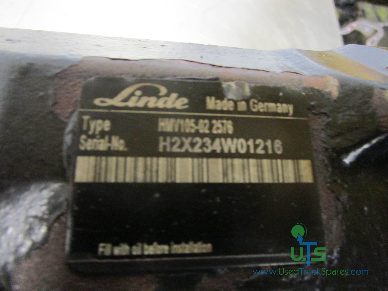 SCHMIDT SWINGO 200 REAR AXLE ‘TRANSMISSION’ DRIVE PUMP ‘LINDE’ - Hidravlični motor za Komunalno/ Posebno vozilo: slika 2 SCHMIDT SWINGO 200 REAR AXLE ‘TRANSMISSION’ DRIVE PUMP ‘LINDE’ - Hidravlični motor za Komunalno/ Posebno vozilo: slika 2