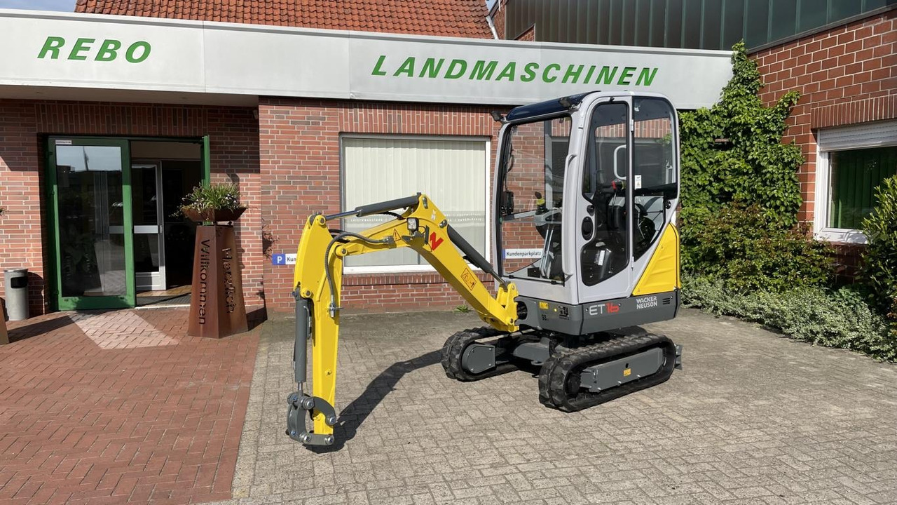 Wacker ET 16 - Mini bager: slika 1 Wacker ET 16 - Mini bager: slika 1