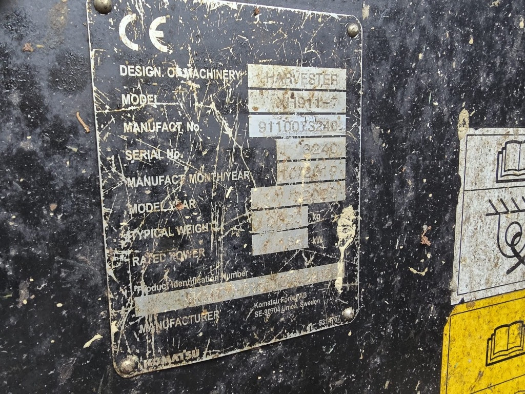 Komatsu 911.7 - Gozdarski kombajn: slika 5 Komatsu 911.7 - Gozdarski kombajn: slika 5