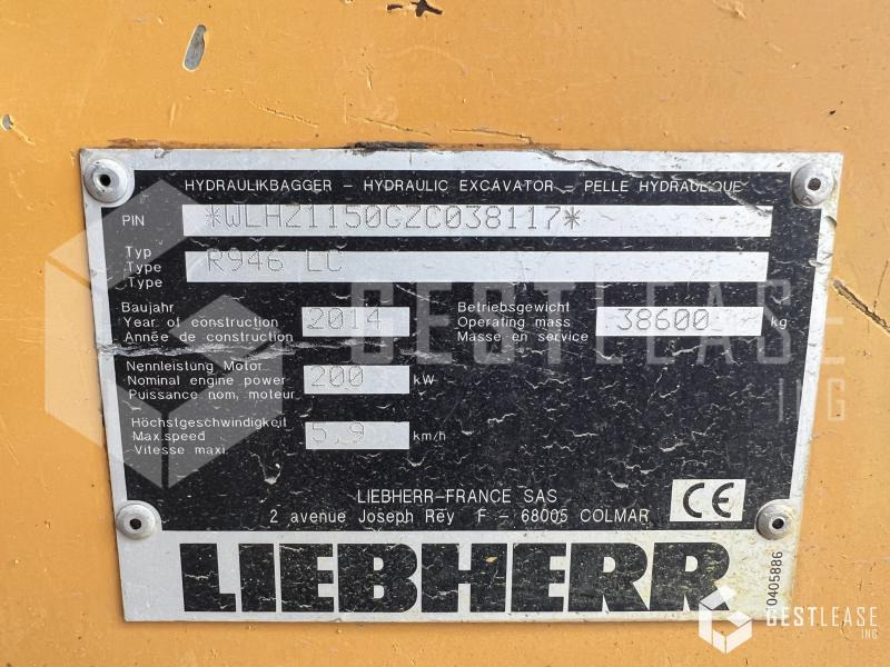 Liebherr R946LC lizing Liebherr R946LC: slika 6