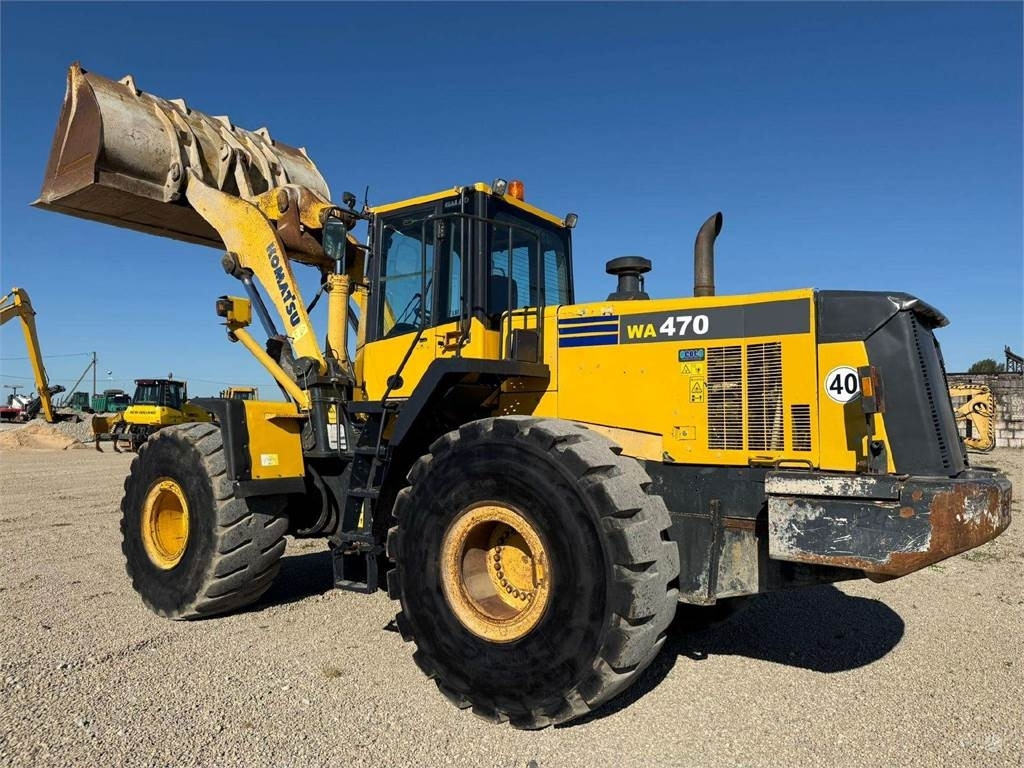 Komatsu WA 470-6 - Kolesni nakladalec: slika 1 Komatsu WA 470-6 - Kolesni nakladalec: slika 1