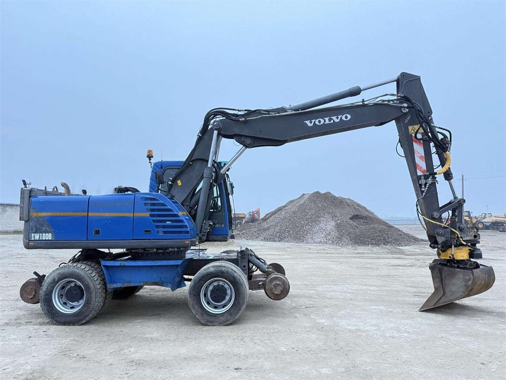 Volvo EW 180 BV ENGCON + RAILWAY - Bager na kolesih: slika 5 Volvo EW 180 BV ENGCON + RAILWAY - Bager na kolesih: slika 5
