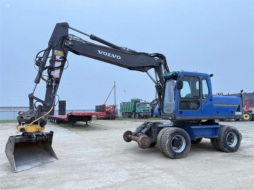 Volvo EW 180 BV ENGCON + RAILWAY - Bager na kolesih: slika 2 Volvo EW 180 BV ENGCON + RAILWAY - Bager na kolesih: slika 2