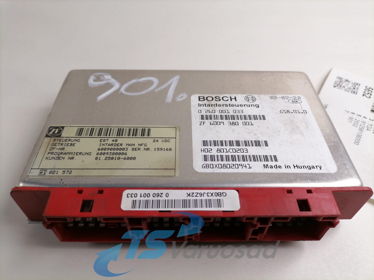 MAN ECU, Ret 81258106000 - ECU za Tovornjak: slika 3 MAN ECU, Ret 81258106000 - ECU za Tovornjak: slika 3