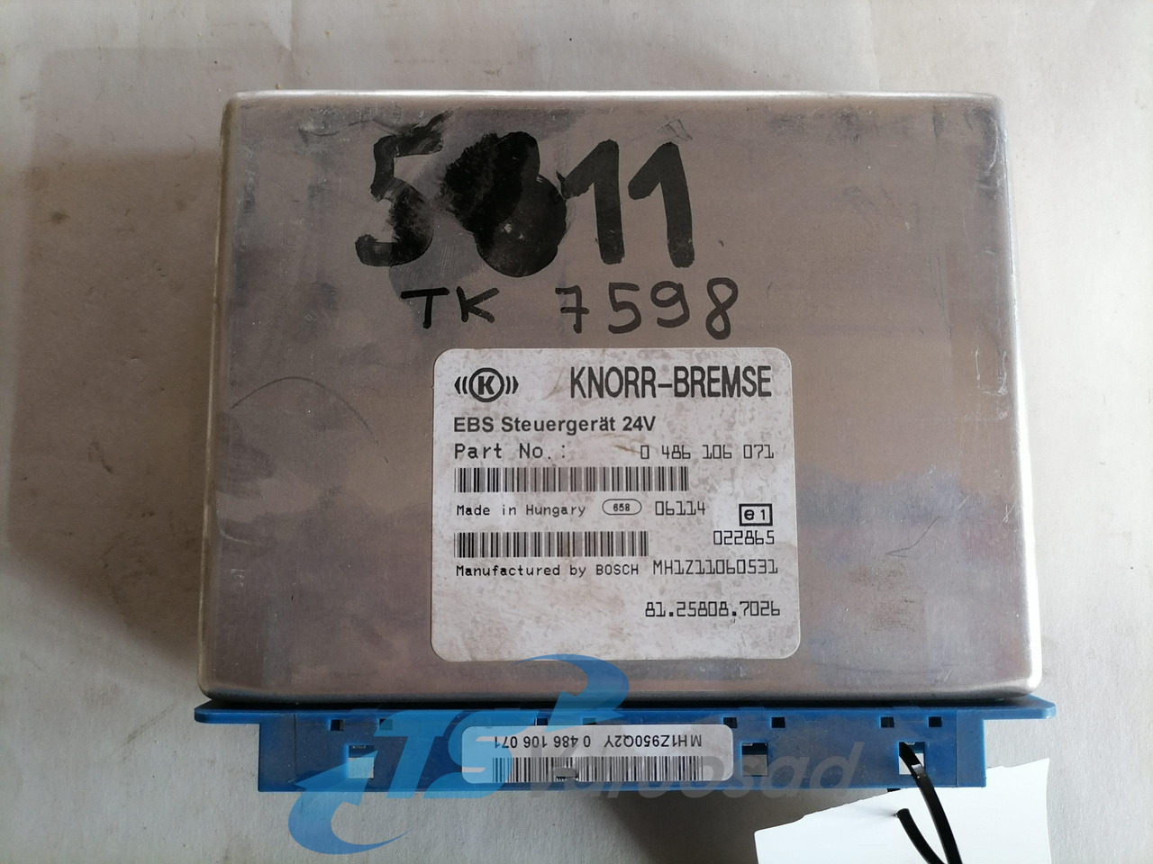 MAN Ecu, EBS 81258087026 - ECU za Tovornjak: slika 1 MAN Ecu, EBS 81258087026 - ECU za Tovornjak: slika 1