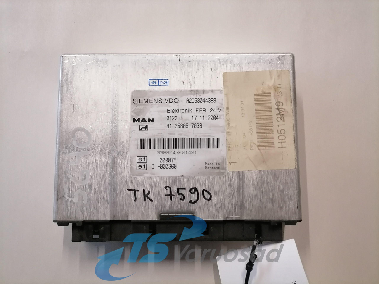MAN Ecu, FFR 81258057038 - ECU za Tovornjak: slika 2 MAN Ecu, FFR 81258057038 - ECU za Tovornjak: slika 2