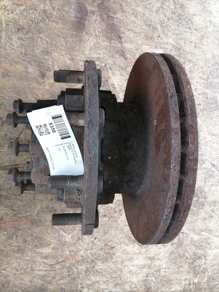 MAN Rear axel hub 81357013155 - Pesto za Tovornjak: slika 2 MAN Rear axel hub 81357013155 - Pesto za Tovornjak: slika 2