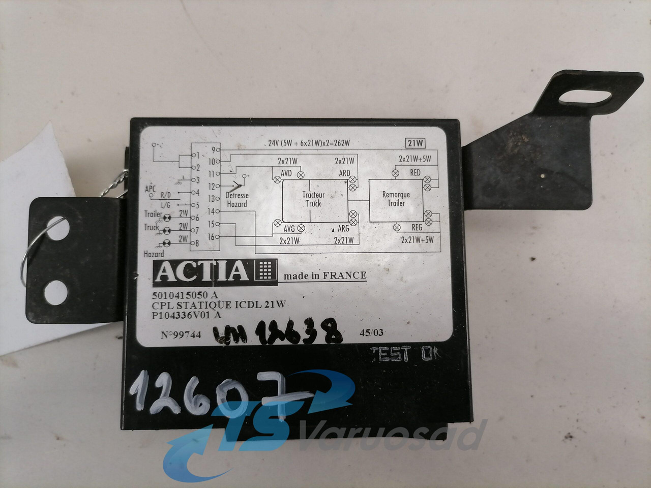 Renault Relee, suunatuled 5010415050 - ECU za Tovornjak: slika 2 Renault Relee, suunatuled 5010415050 - ECU za Tovornjak: slika 2