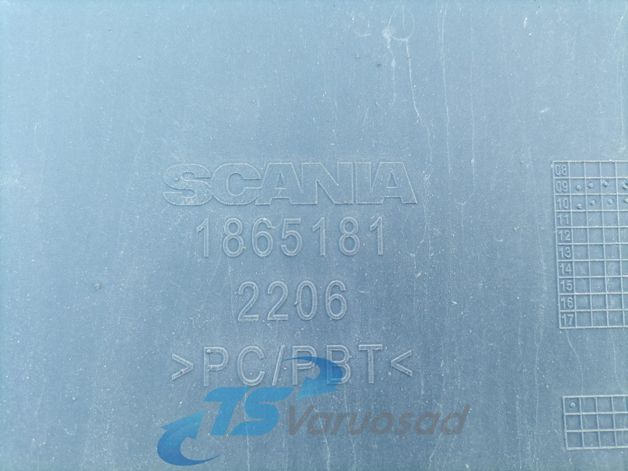 Scania Bumper cover 1865181 - Vogal odbijača za Tovornjak: slika 4 Scania Bumper cover 1865181 - Vogal odbijača za Tovornjak: slika 4