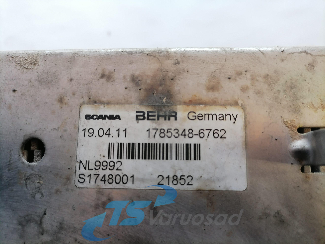 Scania EGR radiator 1785348 - EGR hladilnik za Tovornjak: slika 4 Scania EGR radiator 1785348 - EGR hladilnik za Tovornjak: slika 4