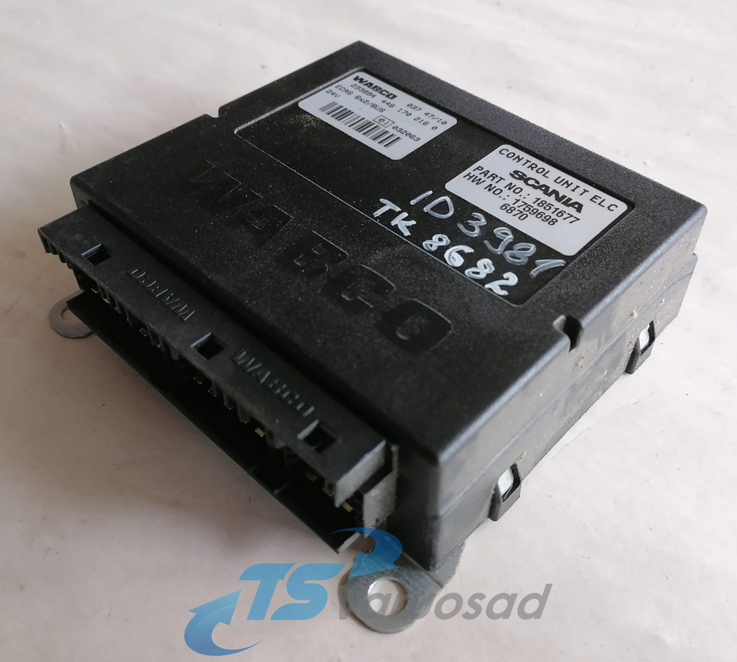 Scania Ecu, ECAS 1759698 - ECU za Tovornjak: slika 3 Scania Ecu, ECAS 1759698 - ECU za Tovornjak: slika 3