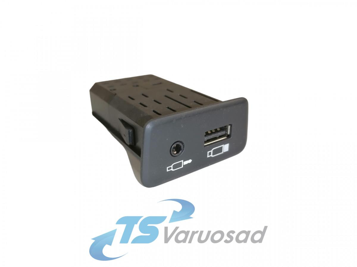 Scania USB/AUX pistikute paneel 2554705 - Električni sistem za Tovornjak: slika 1 Scania USB/AUX pistikute paneel 2554705 - Električni sistem za Tovornjak: slika 1
