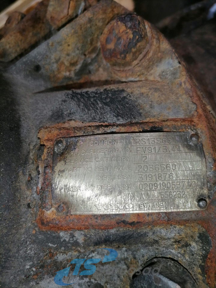 Volvo Axel gear RS1356SV - Bočni reduktor za Tovornjak: slika 5 Volvo Axel gear RS1356SV - Bočni reduktor za Tovornjak: slika 5